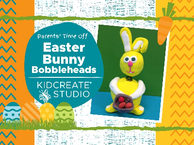 Parent's Time Off - Easter Bunny Bobbleheads (4-10 Years)