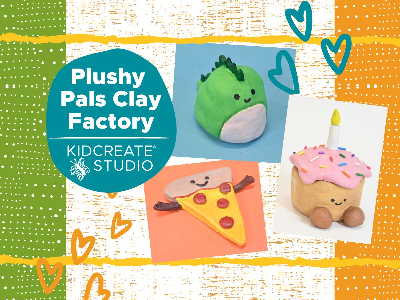 -2pm  Plushy Pals Clay Factory Summer Camp (4-9 Years)