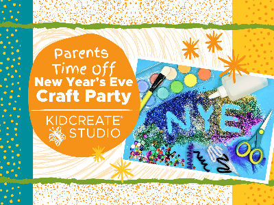 Kidcreate Studio - Eden Prairie. Parent's Time Off- New Year's Eve Party Workshop (4-9 Years)